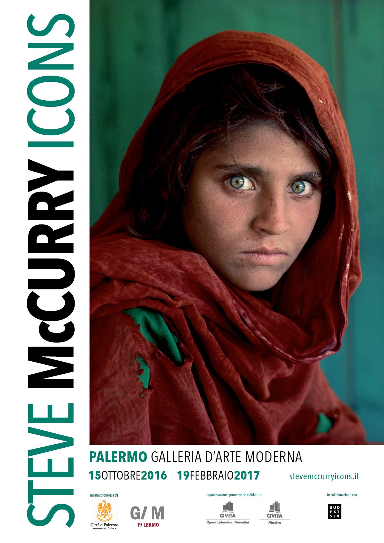 poster exhibition mccurry palermo