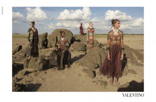 Steve McCurry for Valentino Campaign