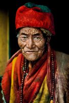 Old Tibetan monk