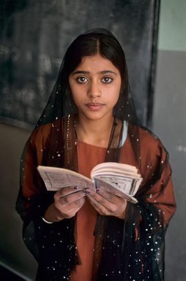School Girl in Kunduz