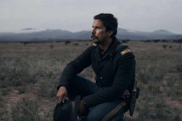 Christian Bale as Army Captain Joseph Blocker for HOSTILES film