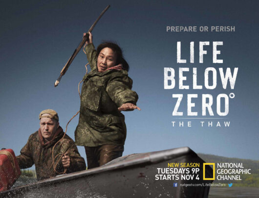 advertising poster for Life Below Zero by Joey L.
