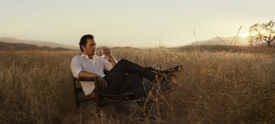 Matthew McConaughey in countryside by Joey L