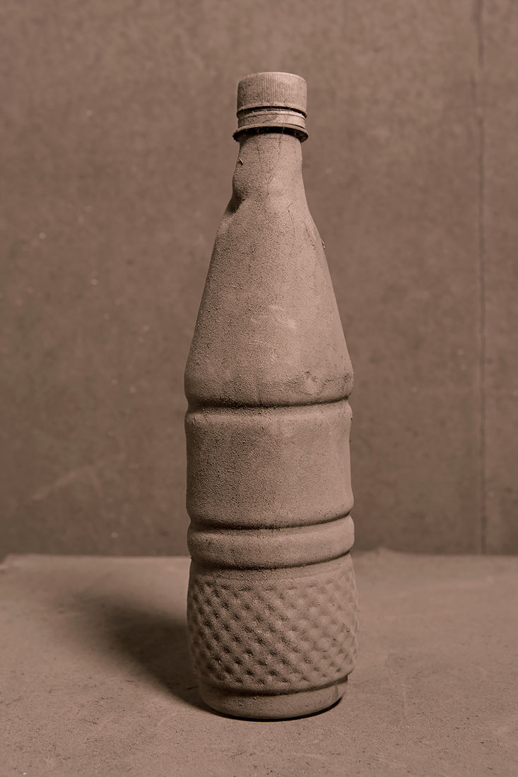 bottle cover with dust