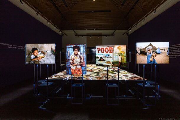 McCurry Cibo Forli exhibition installation